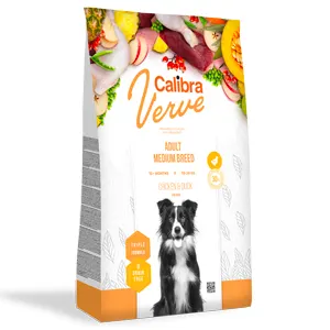Calibra Dog Verve GF Adult Medium Chicken and Duck 2 kg