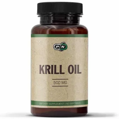 Pure Nutrition Ulei de krill, 500 mg, 60 capsule softgel