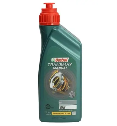 Ulei pentru transmisie manuala CASTROL TRANSMAX Manual EP 80W 154F43, volum 1 litru 1L