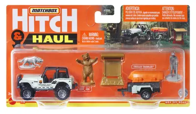 Set masinuta - Matchbox Hitch & Haul - MBX Off-Road