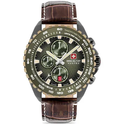 Ceas Swiss&nbsp;Military&nbsp;Hanowa Swiss Military Hanowa SMWGC0001840 Mens Watch Stone Marten Chrono 45mm 10ATM