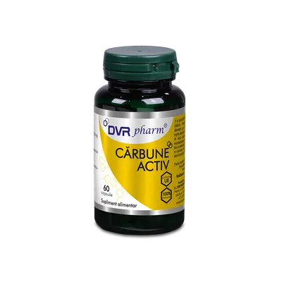 Carbune Activ, 60 capsule, DVR Pharm