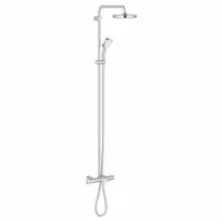 Coloana de dus crom cu baterie termostatata Grohe New Tempesta Cosmopolitan 210