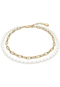 Bratara Heritage cu perle JA7322710 - Auriu - Alb