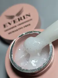 Shimmer Obsession Gel Everin 50gr- Milky White cu Sclipici 07 - SO-07-50
