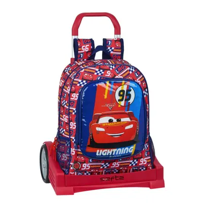 Ghiozdan cu troler Evolution Cars Racing Block