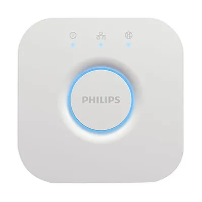 Bridge wireless Philips Hue, compatibil cu gama Hue, control iOS/Android, Apple Home Kit V2