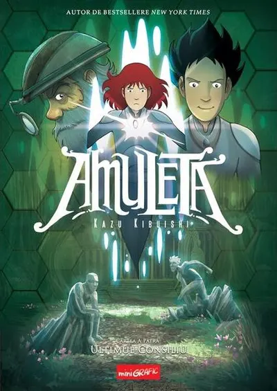 Amuleta. Ultimul Consiliu (Vol. 4) - Hardcover - Kazu Kibuishi