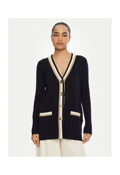Cardigan dama - 304968464 - Lana - Albastru - Albastru