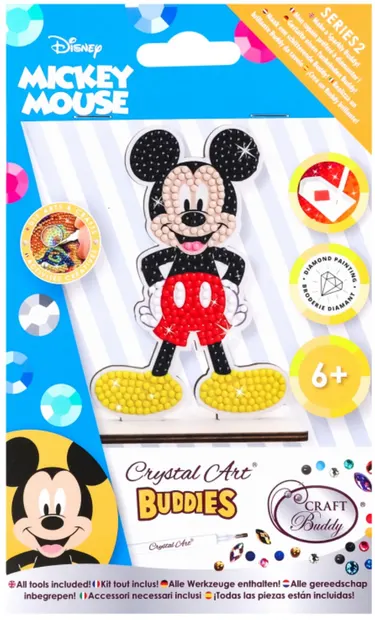Figurină cu diamant Craft Buddy - Mickey Mouse