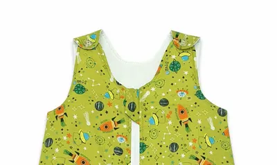 Sac de dormit copii 1.5 tog Cosmos Map din bumbac 140 cm