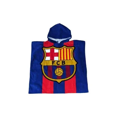 Prosop tip poncho, 60x120 cm, Blaugrana, FC Barcelona