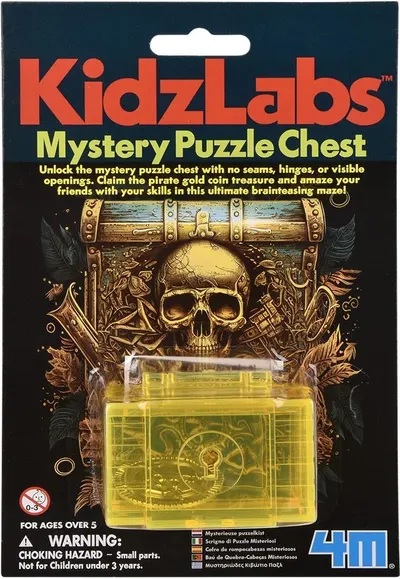 Puzzle logic 3D 4M - Comoară misterioasă de pirați