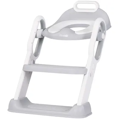 Reductor toaleta cu scara Chipolino Flippy grey