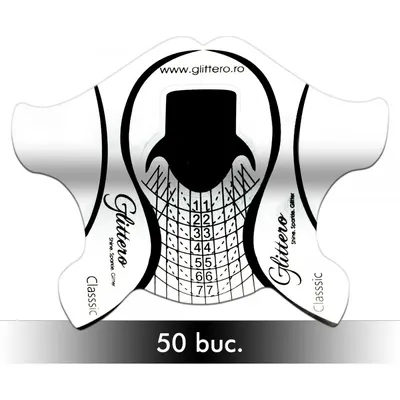 Sabloane Glittero Classic 50 Buc