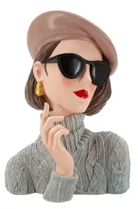 Mauro Ferretti Statueta Donna Paris -B- Cm 18,5X14X24 | Aosom Romania