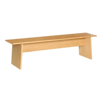 Bancă în culoare naturală din placaj Baenk – Hübsch