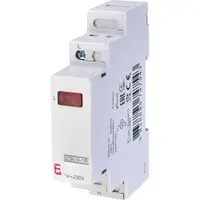 Lampa de semnalizare ETI, LED, rosu, 230VAC, sina DIN Eti 002471550