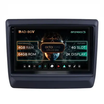 Navigatie Isuzu D-MAX (2020+), Android, V-Octacore 4GB RAM + 64GB ROM, 9.5 Inch - AD-BGV9004+AD-BGRKIT316