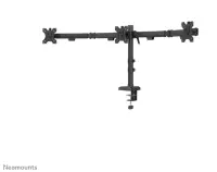 Suport triplu monitoare birou Neomounts DS60-600BL3, 10inch-27inch, 6 kg - monitor (Negru)