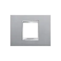 Placa ornament Chorus LUX - tehnopolimer vopsit - 2 module- TITANIUM - CHORUS