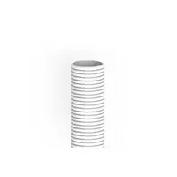 Tub flexibil ventilati 63mm, antibacterian, antifungic pentru ventilatie mecanica