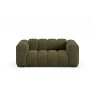 Canapea verde cu tapițerie din chenille 170 cm Lupine – Micadoni