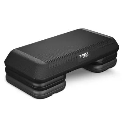 Step/stepper reglabil pentru aerobic și fitness Trex Sport max. 350kg