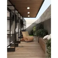 Plafoniera JUDI Nisipiu Alb Aluminiu Polycarbonate LED 10 Wat 100-240 Volt 655Lm 3000K IP65 Beam Angle 109°