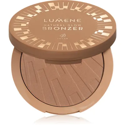 Lumene Natural Glow pudra compacta pentru bronzat culoare 2 Arctic Sun 10 g
