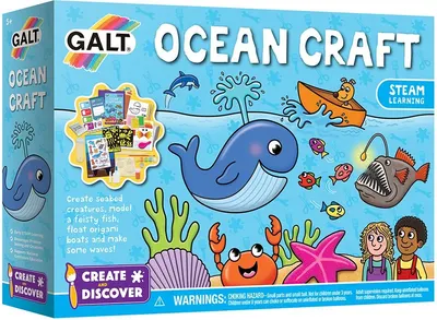 Trusa educațională Galt - Creați și învățați, în adâncurile oceanului