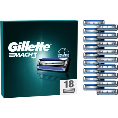 Rezerve aparat de ras Gillette Mach3, 18 buc