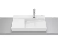 Lavoar Roca Horizon A32727400B, montare pe blat, 60 x 42 cm, Alb
