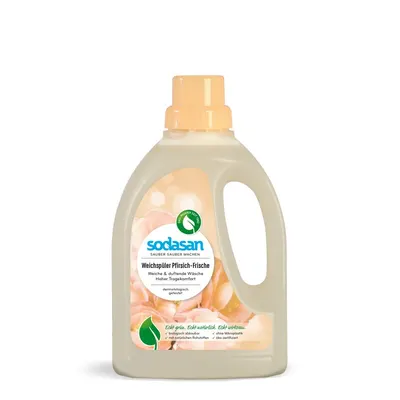 Balsam pentru rufe cu piersica si aloe vera ecologic 750ml Sodasan