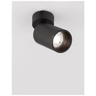 Spot TOD Nisipiu Negru Aluminiu Adjustable LED GU10 1x10 Wat IP20 220-240 Volt Fara bec