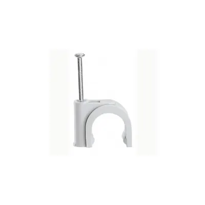Clips fixare cablu Fixpentru - pentru concrete materials - pentru cable u009DØ 16 mm - gri
