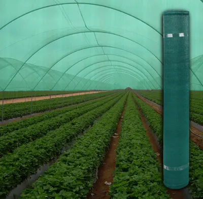 Plasa verde umbrire, 4 M inaltime + Cadou 50 coliere, Opacitate 40%