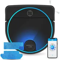 Mașină de spălat vase robotizată cu aspirator Hobot - Legee 7, HEPA, neagra