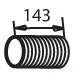 Racord evacuare (lungime:132,3mm) potrivit RVI KERAX, MAGNUM, PREMIUM 2; VOLVO FH, FH16, FM, FM12, FM9 D12C340-DXi13 08.98