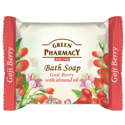 Sapun solid Goji si Ulei de Migdale, Green Pharmacy | 100 g
