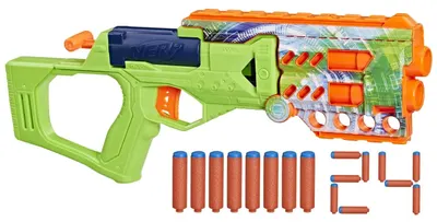 Blaster Nerf N Series - Jadestrike, cu 24 de săgeți