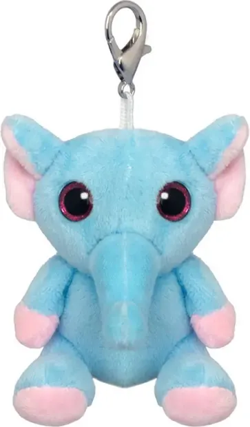Breloc de pluș Wild Planet - Elefant, 8 cm