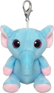 Breloc de pluș Wild Planet - Elefant, 8 cm