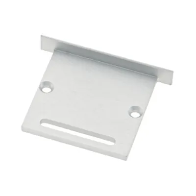 Profile end cap CLI flat with longhole incl. Screws