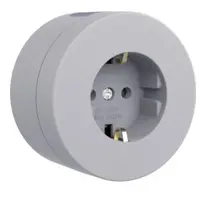 Priza Schuko PT xOne Ovivo OV00902, 16A, 250V, IP20, gri