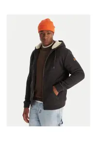 Geaca unisex Keller Sherpa - neagra - material sintetic
