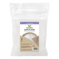 Sare de mare grunjoasa neiodata, 500g, SanoVita