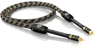 Cablu Viablue - NF-B Subwoofer RCA cable, 1.5 m, negru