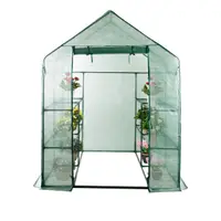 Sera polietilena Micul Fermier 1.4x1.4x1.9m densitate 140g/mp rezistenta radiatii solare UV4