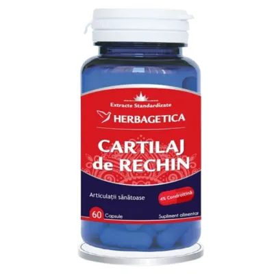 Cartilaj de Rechin, Herbagetica | 60 capsule